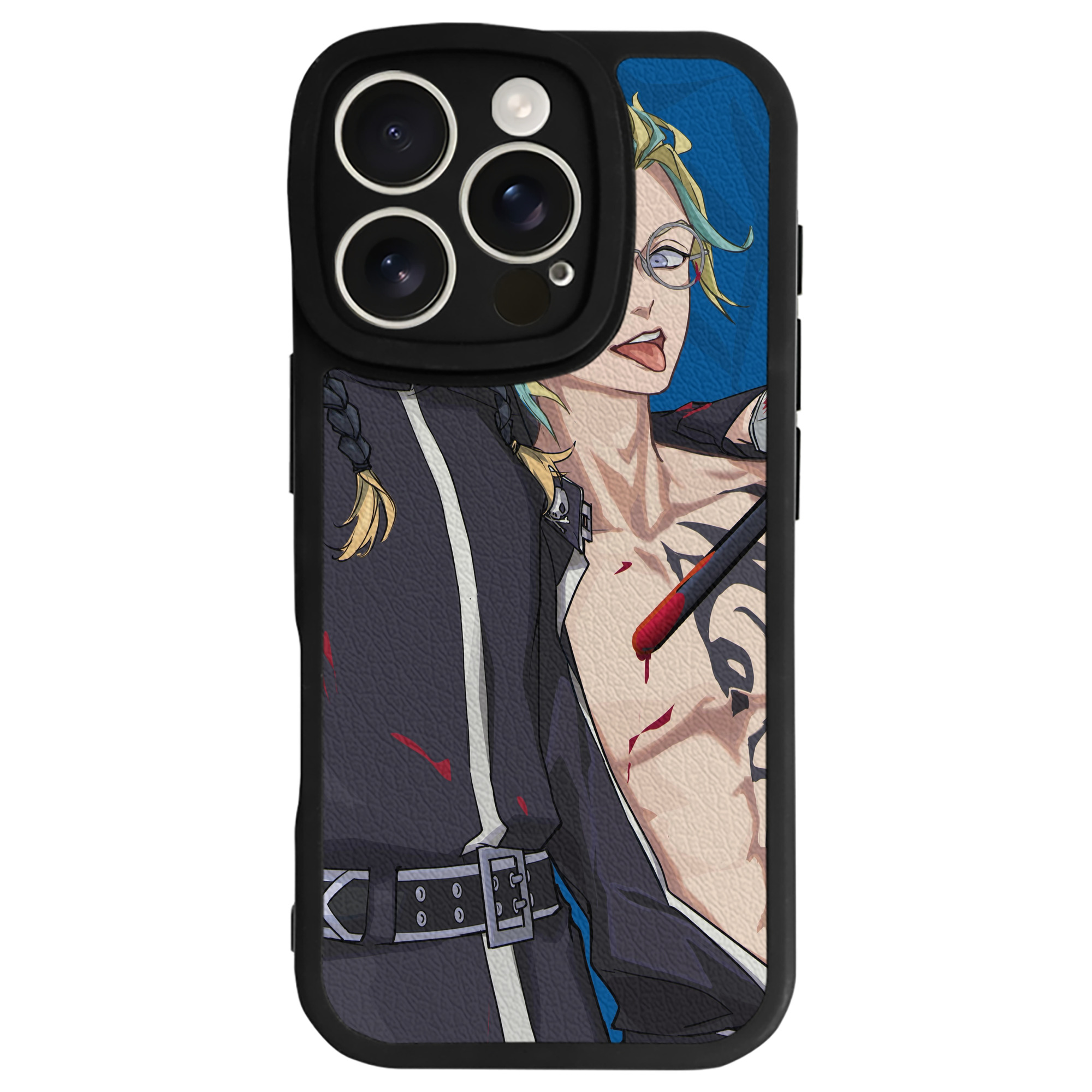 （画像用） 東京リベンジャーズ Tokyo Revengers 【iPhone 16シリーズ対応】シリコンスマホケース（レザー調） 材質：シリコン
